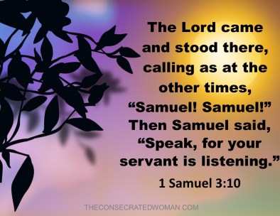 1 Samuel 3 10