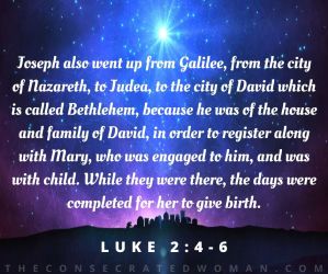 Luke 2 4-6