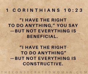 1 corinthians 10 23
