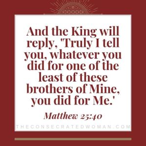 Matthew 25 40
