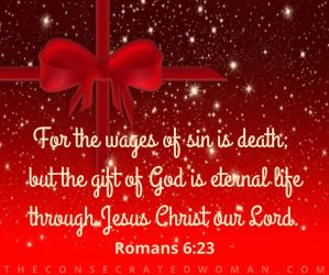 Romans 6 23 christmas