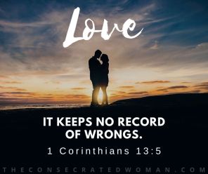 1 Corinthians 13 5