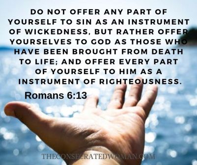 Romans 6 13