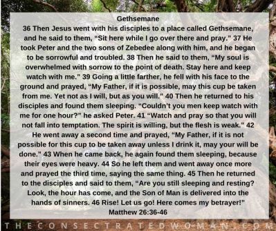 Matthew 26 36-46