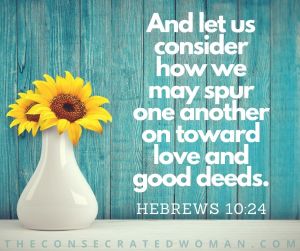Hebrews 10 24 3