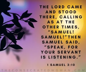 1 Samuel 3 10