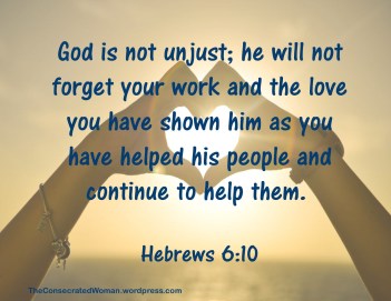 Hebrews 6 10