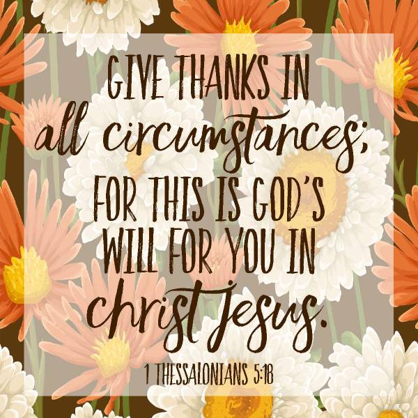 1 thessalonians 5 18