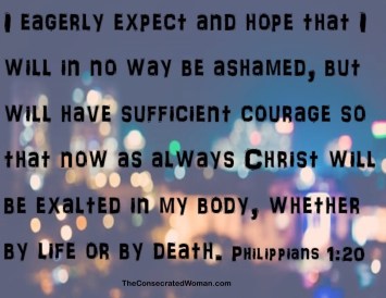 Philippians 1 20