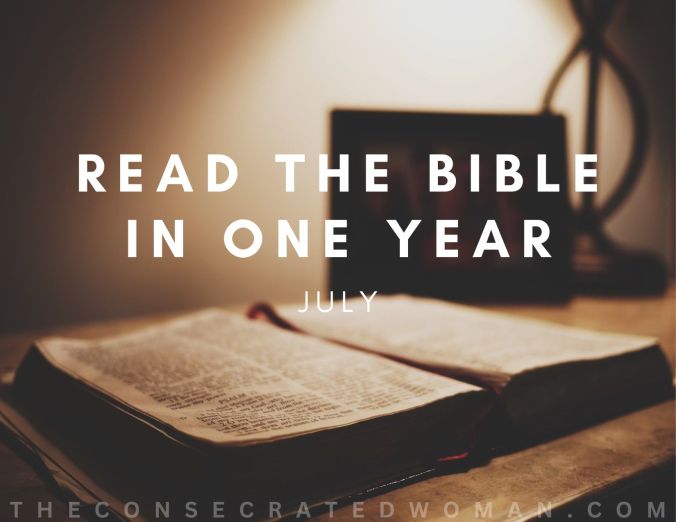 7 July Read the Bible in One Year Image