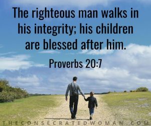 Proverbs 20 7