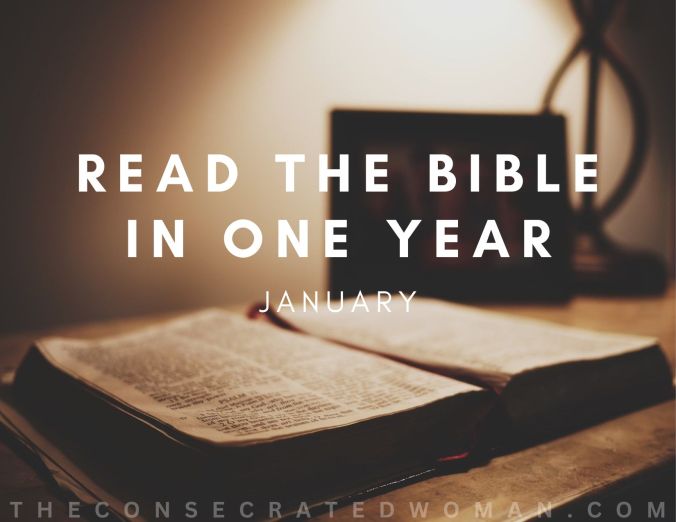 1January Read the Bible in One Year Image
