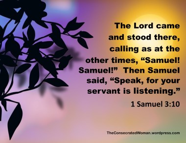 1 Samuel 3 10