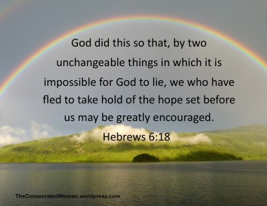 1 -17 18 Hebrews 6 18