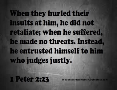 1 Peter 2 23