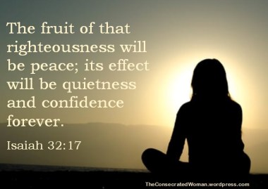 Isaiah 32 17