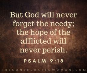 Psalm 9 18
