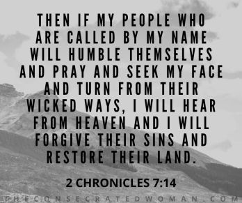 2 Chronicles 7 14