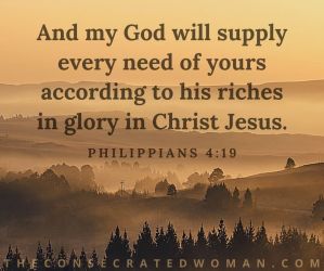 Philippians 4 19