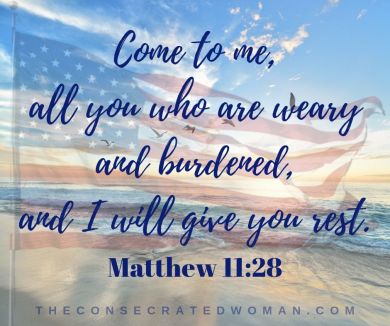 Matthew 11 28 Labor Day