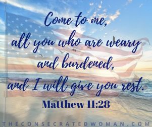 Matthew 11 28 Labor Day