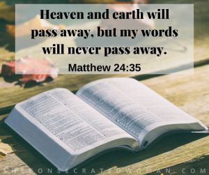 Matthew 24 35