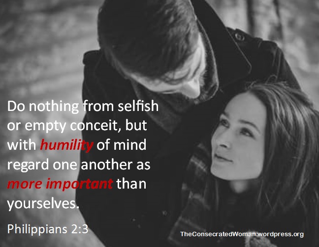 Love Is Not Selfish | CONSECRATED TO GOD