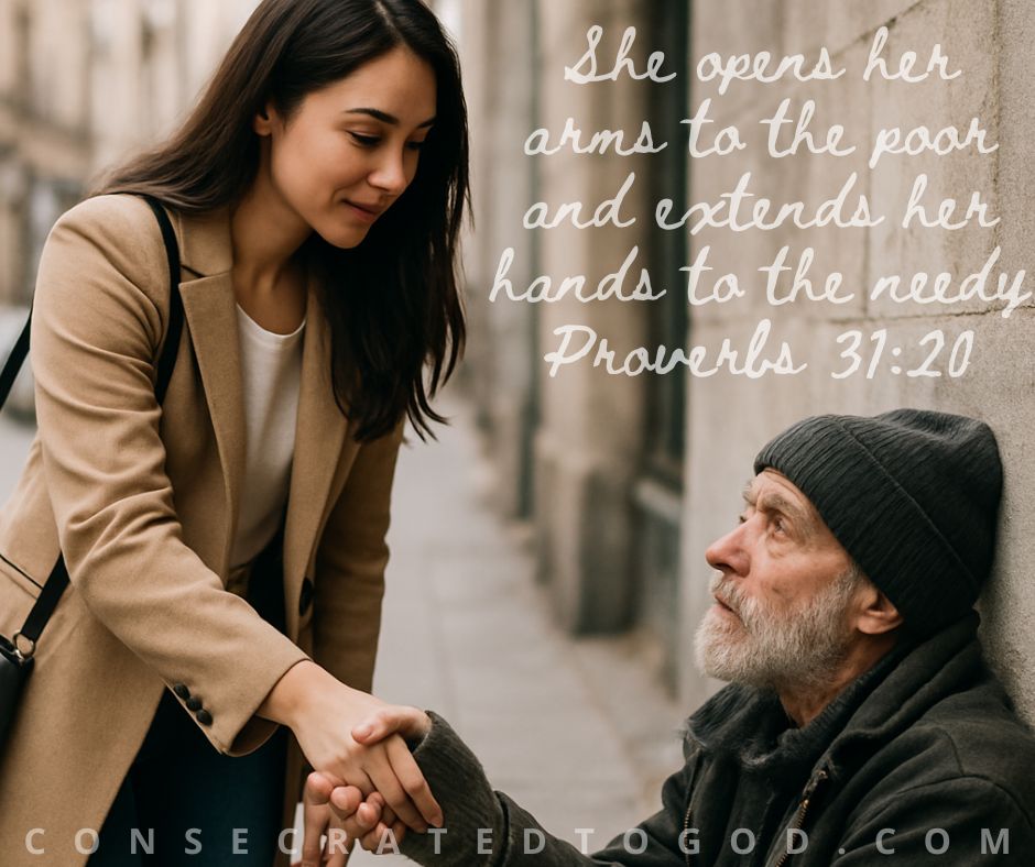 Lend a Helping Hand | CONSECRATED TO GOD